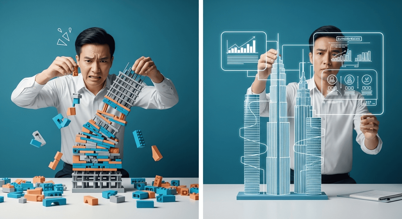 Моделювання бізнес-процесів: Навіщо вашому бізнесу потрібен "архітектурний план"?